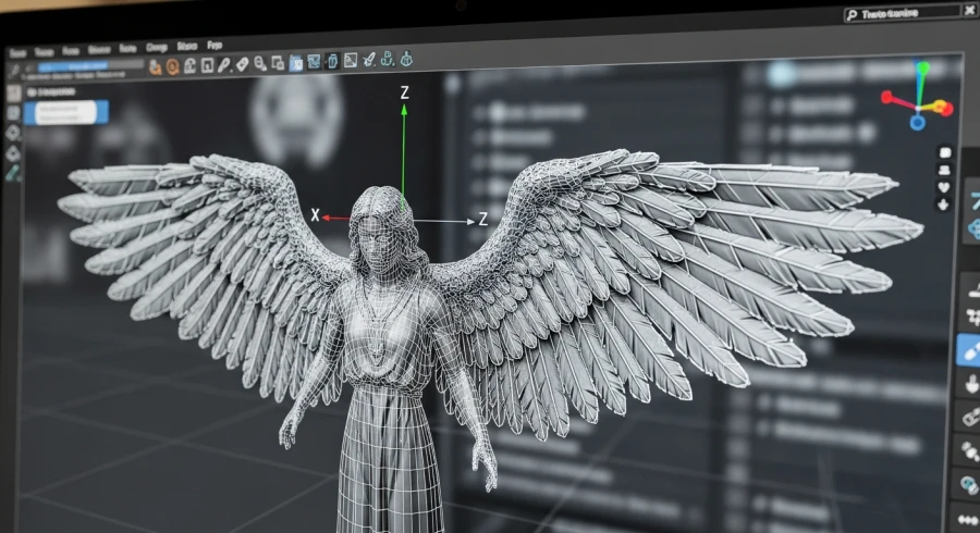 stl-model-technical-rendering